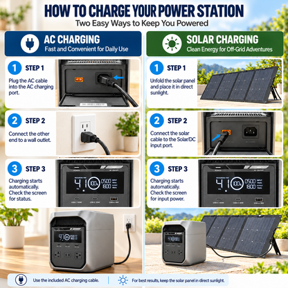 1024Wh Portable Power Station